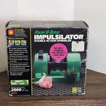 Vintage Rain Bird Impulsilator Double Action Sprinkler Water Saver Design 10-28 Open. Price: $39.99.