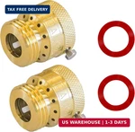 Xiny Tool 2 Pack Faucet Vacuum Breaker, 3/4 Inch Solid Brass Hose Bib Backflow New. Price: $15.73.