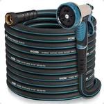 Eooio Garden Hose 75 Ft 5/8 Nozzle Water Heavy Duty Flexible Lightweight New. Price: $67.23.