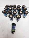 18 Pcs Orbit 54243 Brass Pop-up Sprinkler 1/2" Npt 360 Degree Spray, 10-15' Open. Price: $61.59.