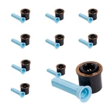 10 Rain Bird U12F 360 Full-circle Dual Spray Pattern Nozzles, 12' Radius New. Price: $24.87.