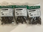 (60) Rain Bird 1/2 In. Barbed Tee Fitting Drip 20-PACK Each X3 Brown New. Price: $39.00.