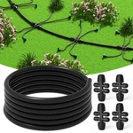 Mixc 50 Ft 1/2 Inch Drip Irrigation Tubing Kit:premium Garden Landscape Wate New. Price: $53.14.