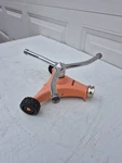 Whirling Sprinkler Dramm Colorstorm Premium 3-ARM W/wheels For Moving Orange Used. Price: $22.86.