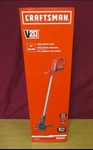 Craftsman CMCST915D1 V20 10" String Trimmer & Edger Open. Price: $74.50.