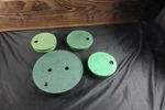 Rainbird Nds Replacement 7" 6" 10" 6.25" In. Round Valve Box Cover Green Icv Open. Price: $29.99.