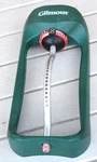 Gilmour 3300-SQ Ft Oscillating Sled Lawn Sprinkler With Adjustable Nozzle Used. Price: $11.00.