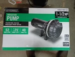 Everbilt Lawn Irrigation Pump Plastic 1.5HP HDLS15P Parts Only For. Price: $94.99.