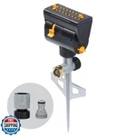Melnor 65137AMZ Minimax Turbo Oscillating Sprinkler On Step Spike, 4000 Sq. F New. Price: $42.99.