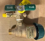 Apollo Pressure Vacuum Breaker 3/4 Bronze With Ball Valves 4A504A2F PVB4A Used. Price: $95.00.