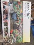 Raindrip Automatic Irrigation Watering Kit Withcustomizable Timer. Open Box. Price: $20.00.