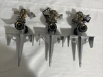 Orbit Impact Sprinkler On Zinc Spike Brass 1001069560 Lot Of 3 New. Price: $26.39.