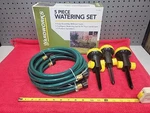 Yardworks 3 Pc Watering Set 274-0200 Open. Price: $10.95.