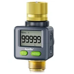 Rainpoint Water Flow Meter With Brass Inlet & Outlet, 180 Pcs, Gray New. Price: $38.76.