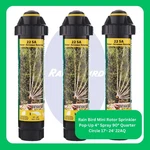 Lot Of (3) Rain Bird Mini Rotor Sprinkler Pop-up 4" Spray 90 17'- 24' 22AQ New. Price: $19.95.