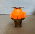 Tyco ESFR-14 155 3MM Bulb Pendent Sprinkler Head Natural Brass 3/4" Thread New. Price: $16.99.