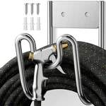 Garden Hose Holder Wall Mount - SS304 Stainless Steel Water Hanger Heavy Du New. Price: $65.61.
