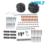 Lablt 265FT Adjustable Drip Irrigation System With Emitters Tubing & Fittings New. Price: $38.43.