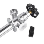 Efield 4-INCH Anti-siphon Frost Free Sillcock 1/2" Pex Crimp 3/4" Hose Bibb New. Price: $21.99.