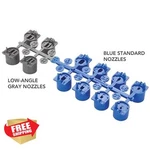 Hunter Pgp Ultra Nozzle Rack Set 3 Pack Blue Rotors I20 Sprinkler Heads New. Price: $20.00.