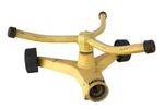 Nelson Three-arm Square Pattern Spray Whirling Sprinkler With Metal Wheel Base Used. Price: $19.99.
