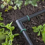 Raindrip 367G00UB Black Compression Irrigation Elbow 1/2 In. Fitting New. Price: $7.92.