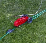 Melnor Traveling Lawn Sprinkler Firetruck Covers 13,500 Sqft. Quick Connect 4501 New. Price: $79.95.