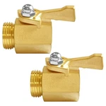 Uenede Brass 3/4 Inch Ght Ball Valve Heavy Duty Garden Hose Shut Off Fo... New. Price: $17.75.