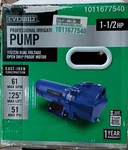 Everbilt HDLS15 1-1/2 Hp Dual Voltage Cast Iron Professional Irrigation Pump Ob Open. Price: $284.99.
