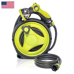 Yashine 50FT Retractable Garden Hose Reel Portable 455FT 10 Patterns New. Price: $72.62.