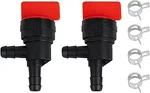 1/4" 90 Degree Fuel Shut Off Valve For Riding Lawn Mower And Sm Color: 2 Angle New. Price: $14.99.