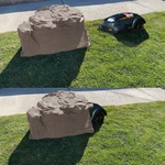 Mowro Rock-rb Faux Landscape Cover For Mowers, Riverbed Brown New. Price: $349.00.