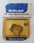 Rain Jet 3/4" Flow Adjustor #7011FA New. Price: $5.00.