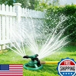 Upofficis Sprinklers For Yard Rotating Lawn And Garden Large Area New. Price: $15.04.