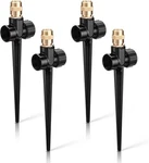 Tioncy 4 Pack Metal Lawn Sprinkler Automatic Garden Water Black New. Price: $50.44.