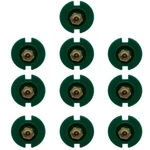 10 Pack Plastic Popup Flush Head Sprinkler With Brass Full Pattern Spray Nozzl New. Price: $37.22.