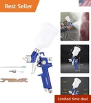 Lightweight Air-powered Mini Spray Gun With Stainless Steel Nozzle For Precision New. Price: $24.29.