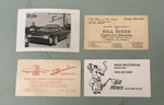 Vintage George Barris Bill Hines King Of Kustoms Lead Business Cards New. Price: $149.99.