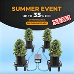 Mars Hydro Auto-drainage System With 4-PACK Runoff Trays Water Pump Grow Bags New. Price: $75.99.