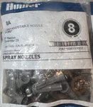 25-PACK Hunter 8A Pro Adjustable Spray Nozzle Foot Radius 0-360 Degree New. Price: $17.00.