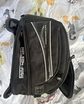 Nos Nelson Rigg Mini Tank Bag & Rain Cover Journey Made Usa CL2014MG Used. Price: $75.00.