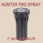 Hunter Pro-spray Inch Pop-up Body Sprinkler Head 1/2" Inlet New. Price: $12.27.