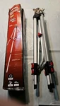 Husky 1010098895 48" Folding Metal Tripod & Pulsating Sprinkler Open. Price: $29.99.