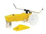 Nelson 1865 Raintrain Traveling Sprinkler Open. Price: $65.00.