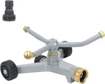 Styddi Metal Rotating Water Sprinkler For Lawn, Heavy Duty Silver New. Price: $34.17.