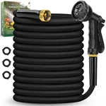 Lipoliftco Garden Hose 100FT, Non-expanding, Lightweight With 8 Function... New. Price: $72.27.