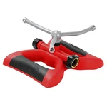 Sprout Deluxe Metal Oscillating Lawn Sprinkler, 3,600 Sq. Ft. Coverage, Red New. Price: $28.99.