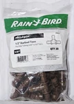 ***rain Bird (BT50) Pro 1/2" Barbed Tees (20 Pack) New***. Price: $14.95.