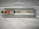 Used Pope Rainwave Adjustable Oscillating Lawn Water Sprinkler With Fittings. Price: $7.13.