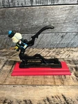 Vintage Modern Nut Cracker, Cast Iron Wooden Stand, Revolutionary Visit Used. Price: $10.32.